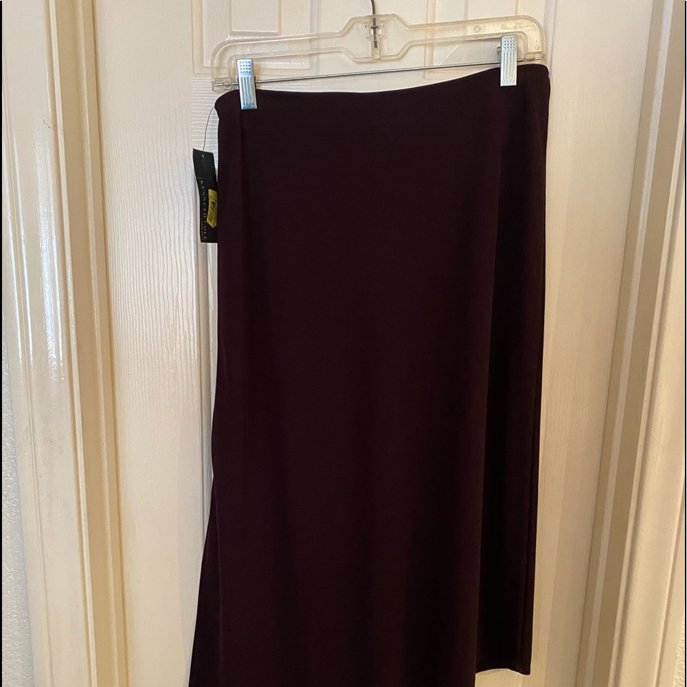 Kenneth Cole purple skirt size large - Picture 2 of 5